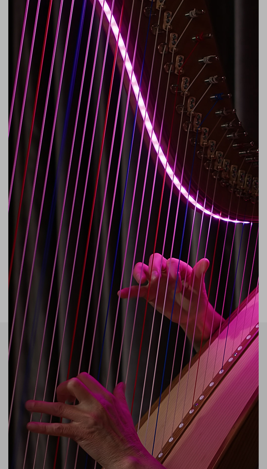 Petutschnigg Harfe Led Beleuchtung