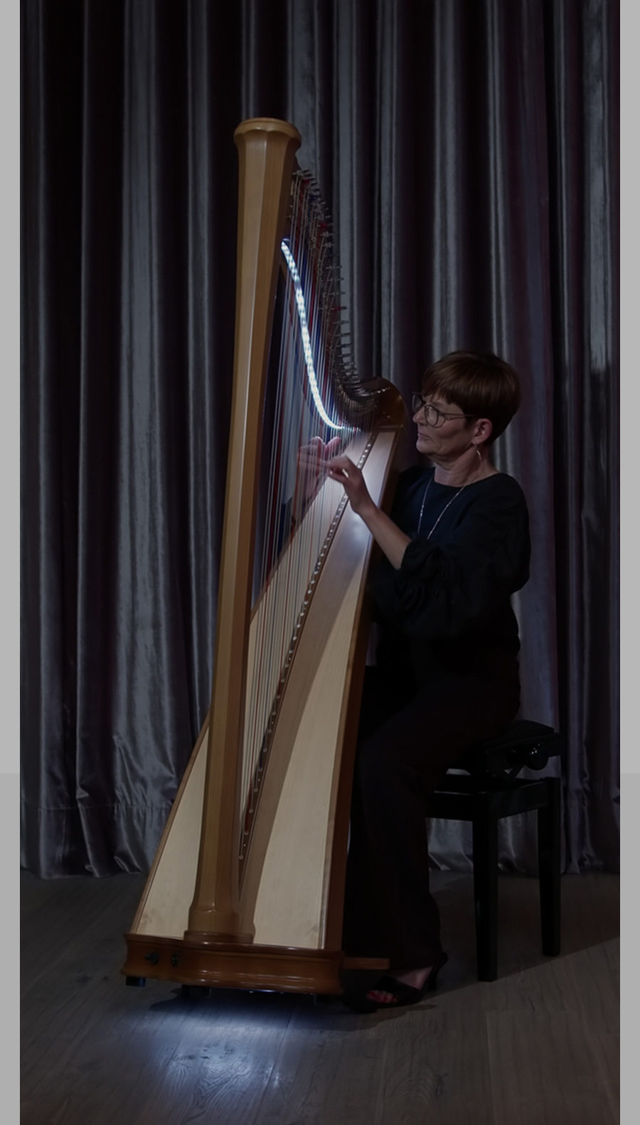 Petutschnigg Harfe Led Beleuchtung