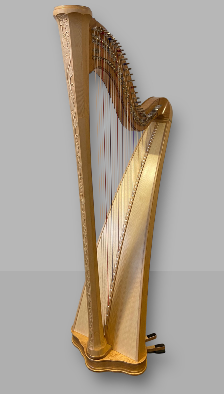 hier sehen sie eine Petutschnigg Harfe modell lilie